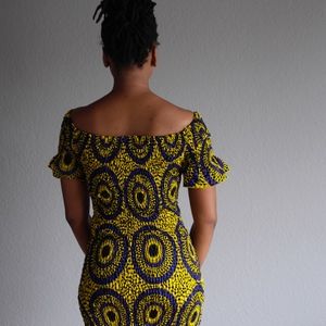 AFRICAN Stretch Dress